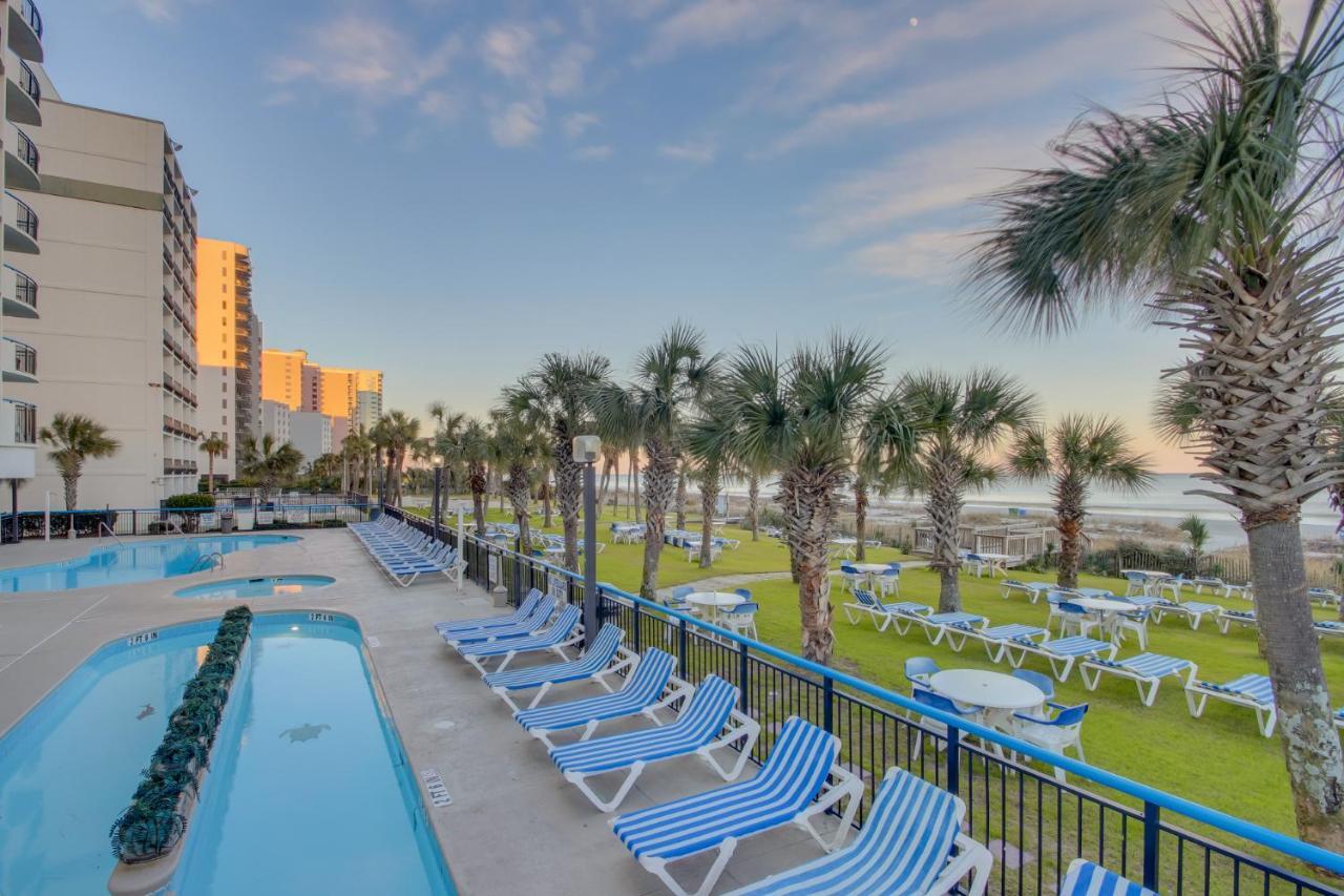 Hosteeva Oceanfront Boardwalk Beach Resort With Balcony Myrtle Beach Exterior foto